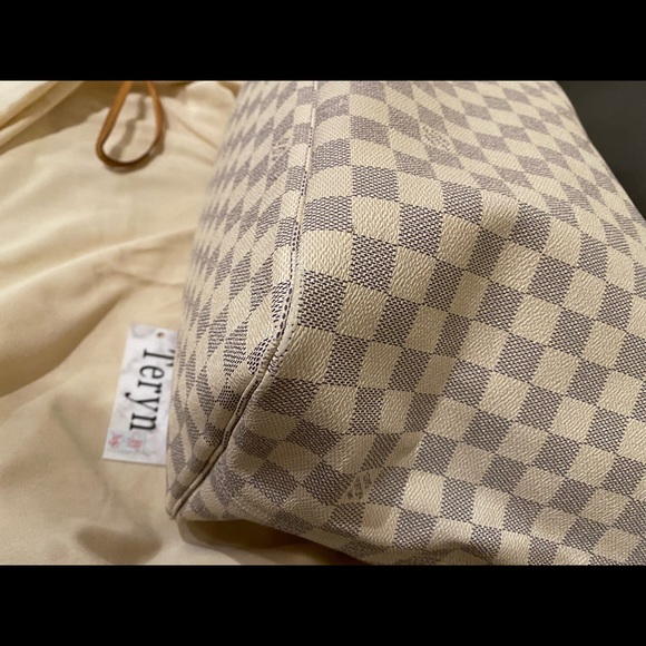 ❌SOLD❌Louis Vuitton Neverfull GM azur with pouch - Picture 4 of 16